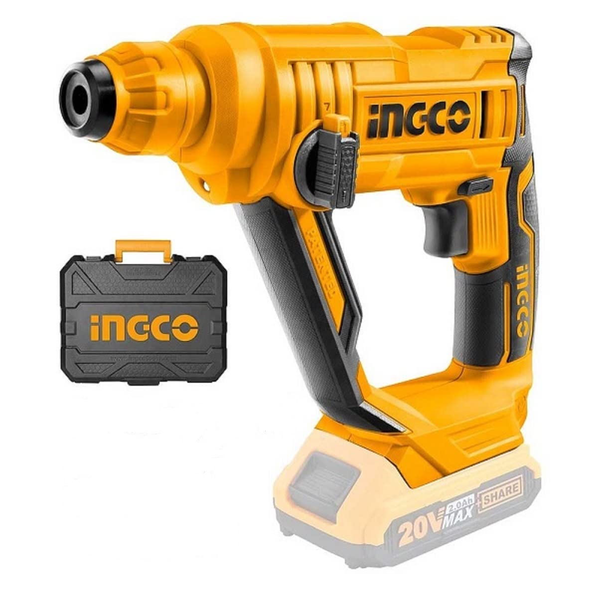 INGCO CRHLI1601 Lithium-Ion rotary hammer CRHLI1601, New Innovative Industrial Rotary Hammer Cum Breaker Cum Demolition Hammer (1 Set) (B09LS47DZH) Amazon Price History, Amazon Price Tracker