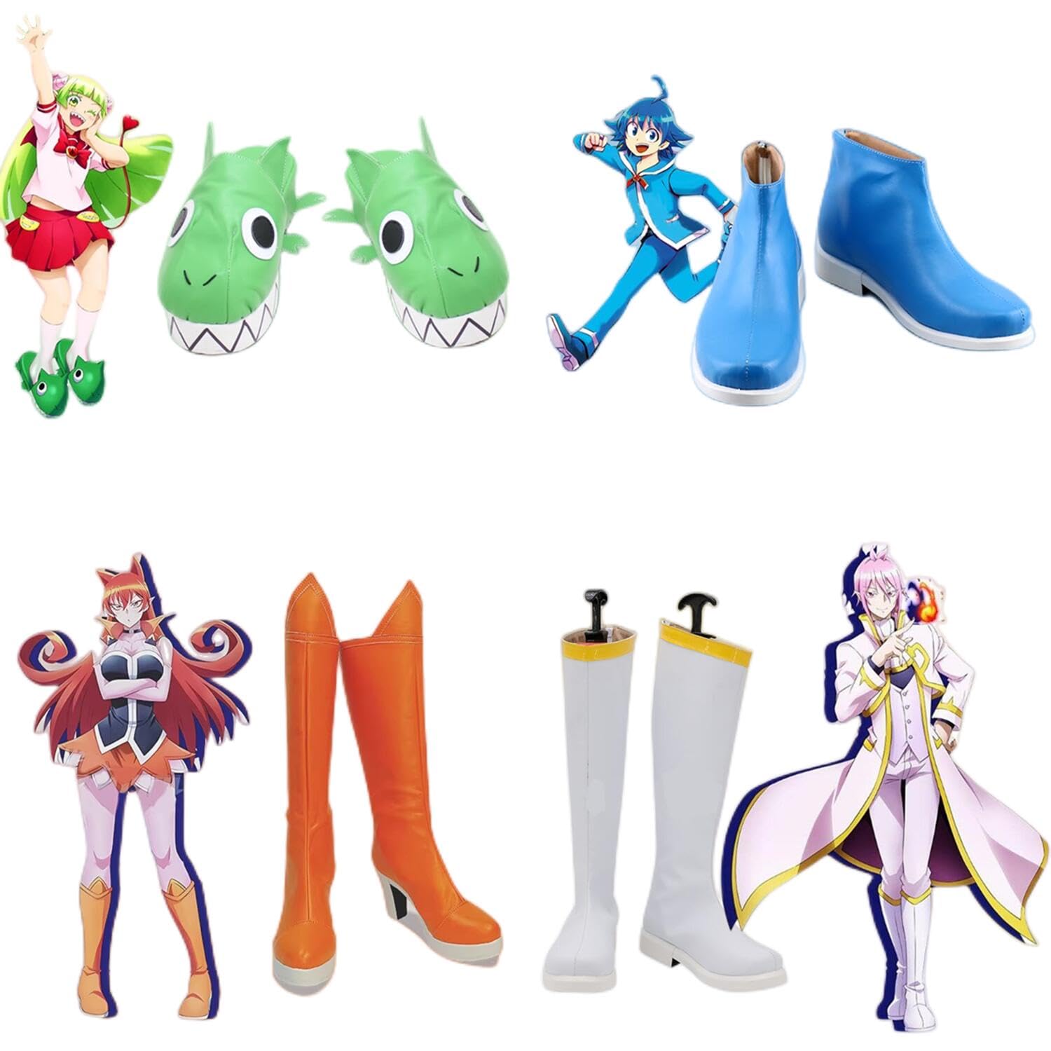 魔入りました入間くん　ウァラク・クララ　コスプレ　衣装　靴　耳 Amazon.co.jp: [sakuracos] 魔入りました!入間くん コスプレ