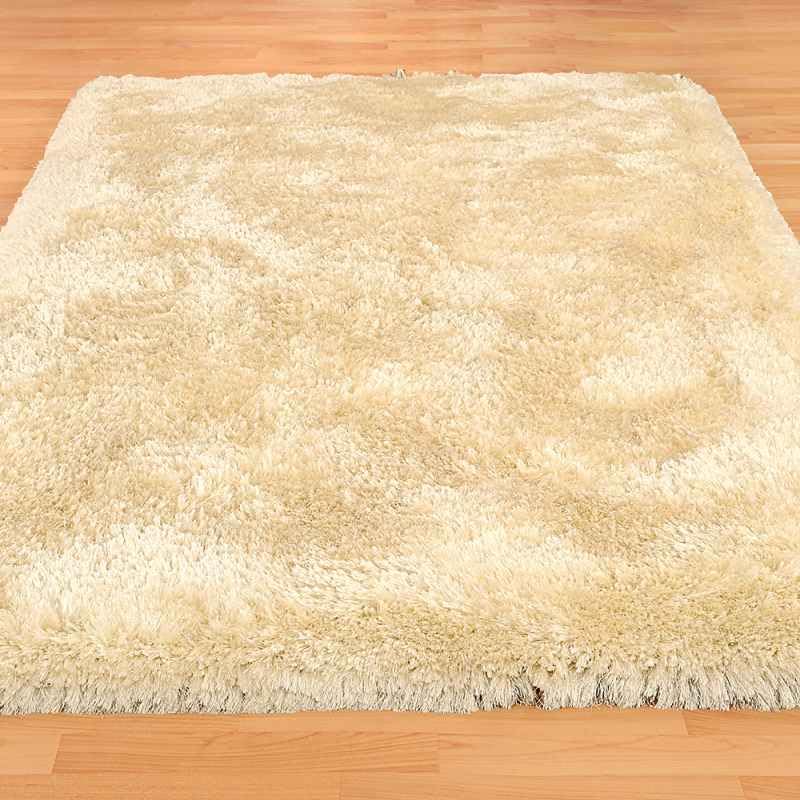 Image of Shaggy Rugs 12 x 16 Feet Soft and Cozy Carpet for Living Room & Hall, Bedroom, and Kids Room Non-Slip, High Pile, Machine Washable, Perfect for Any Room (Ivory)