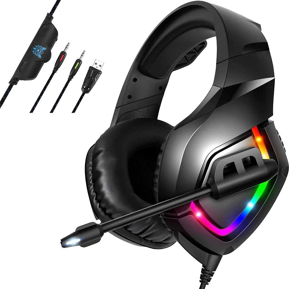 Onikuma K1B RGB Gaming Headset - 7.1 