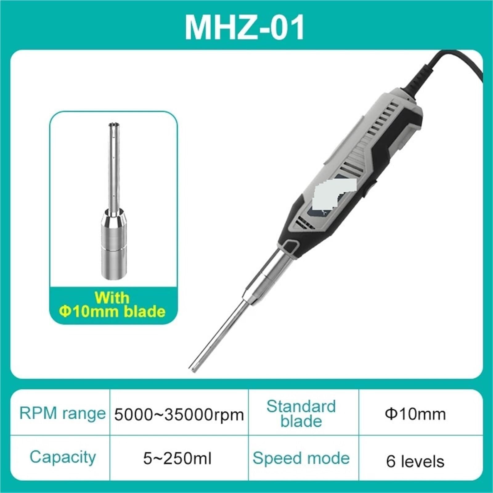 Máquina Homogeneizadora, Homogeneizador Portátil De Alta Velocidad, Emulsionante Dispersión, Triturador Tejidos Laboratorio, Trabajo Mezclador