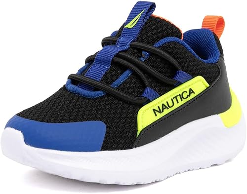 Nautica Tenis deportivos para niños y niñas, tenis ligeros para correr, para niños pequeños, niños pequeños y grandes