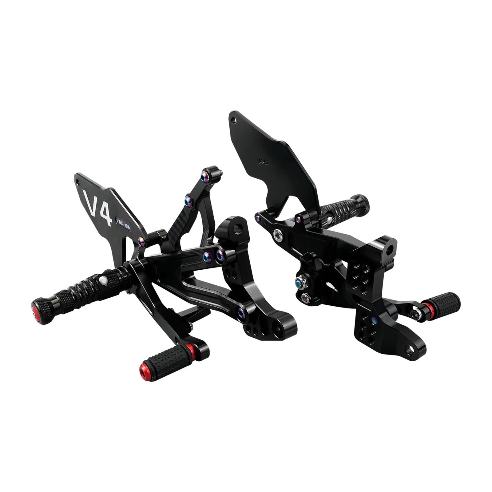 Repose-pieds réglables Panigale V4 commande arrière cale pied moto