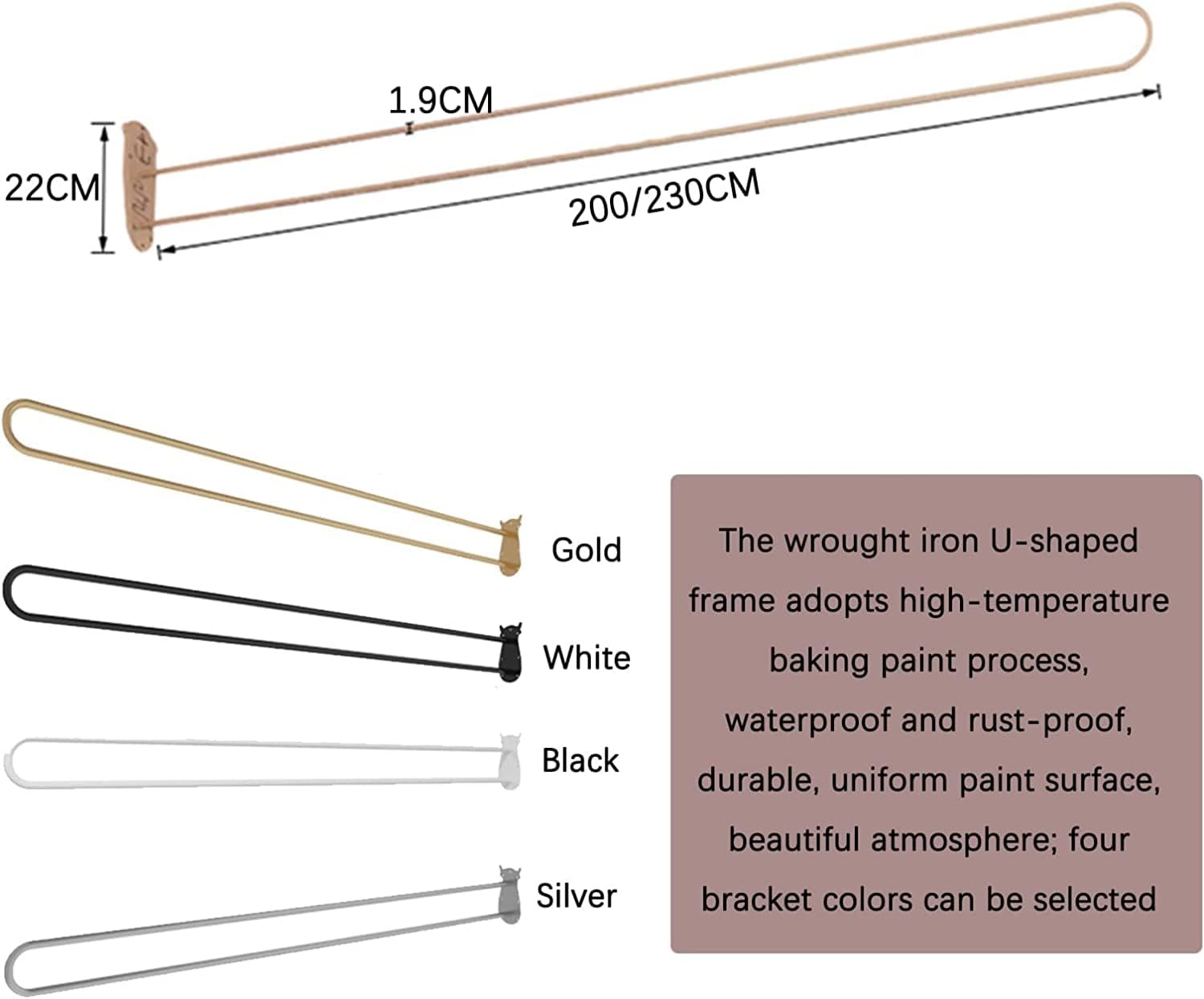 Simple Fitting Room Clothing Store Shading Curtain Dressing Room U-Shaped Movable Changing Room for Shopping Malls