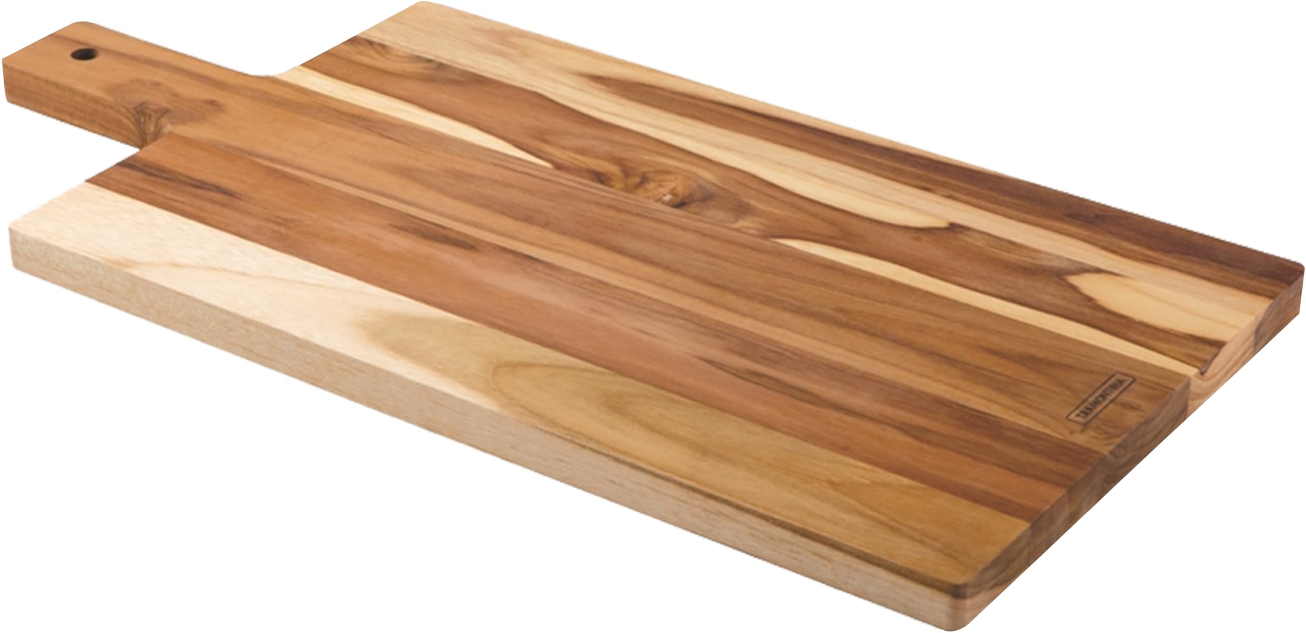 Tramontina Tabla de Madera Rectangular para Cortar y Servir Barbacoa Churrasco Essencial 50 x 25 cm