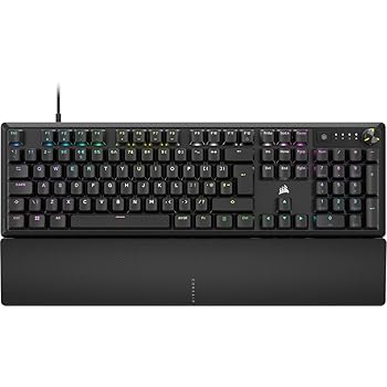 Corsair K70 CORE RGB Mechanical Wired Gaming Keyboard with Palmrest Black