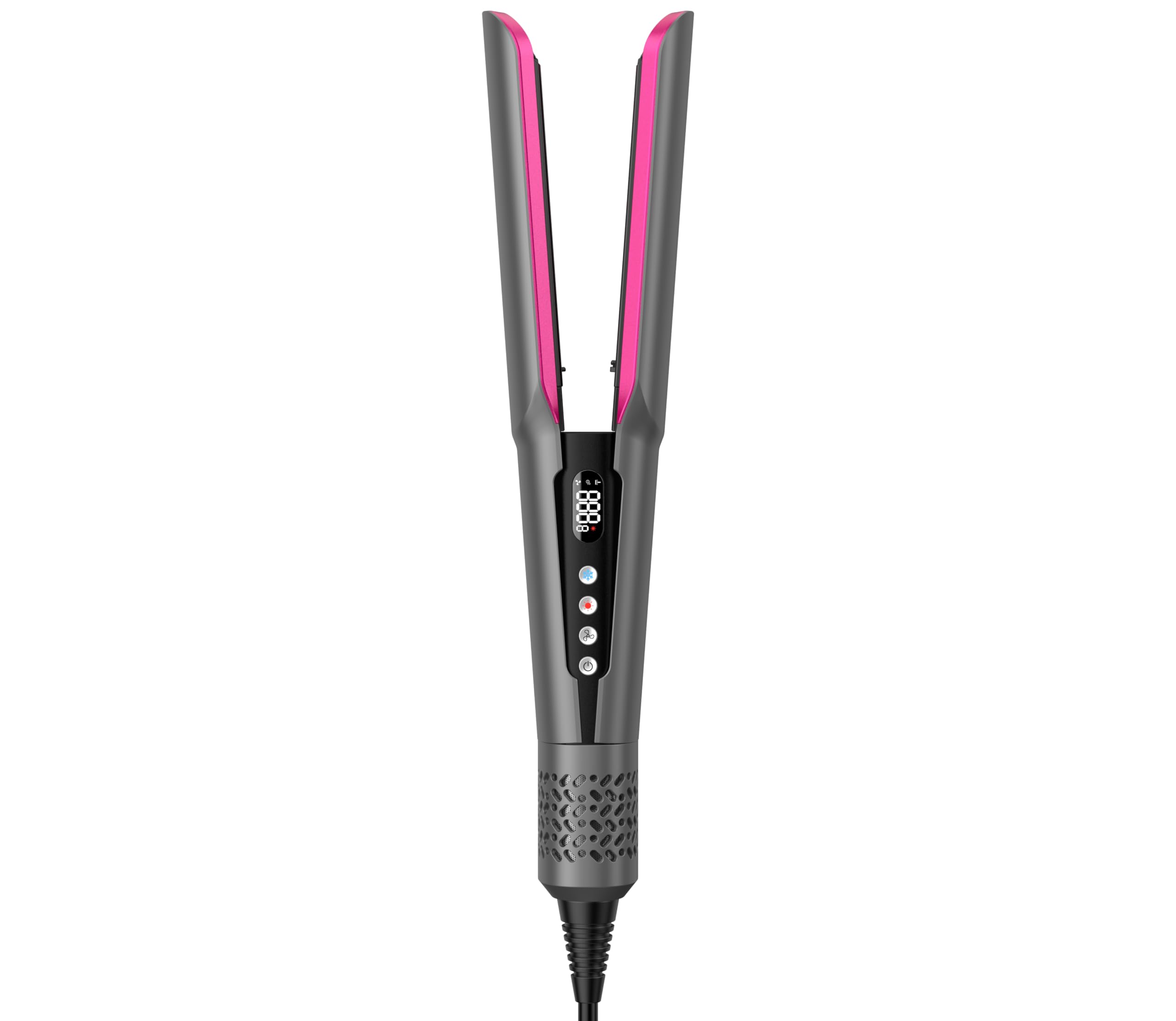 Amazon.com : slopehill 2-in-1 Hair Straightener and Blow 