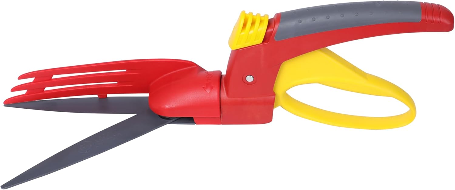 Wolf-Garten RIGC Professional Single Hand Grass Shears, Red, 39.2x2.47x2.5 cm