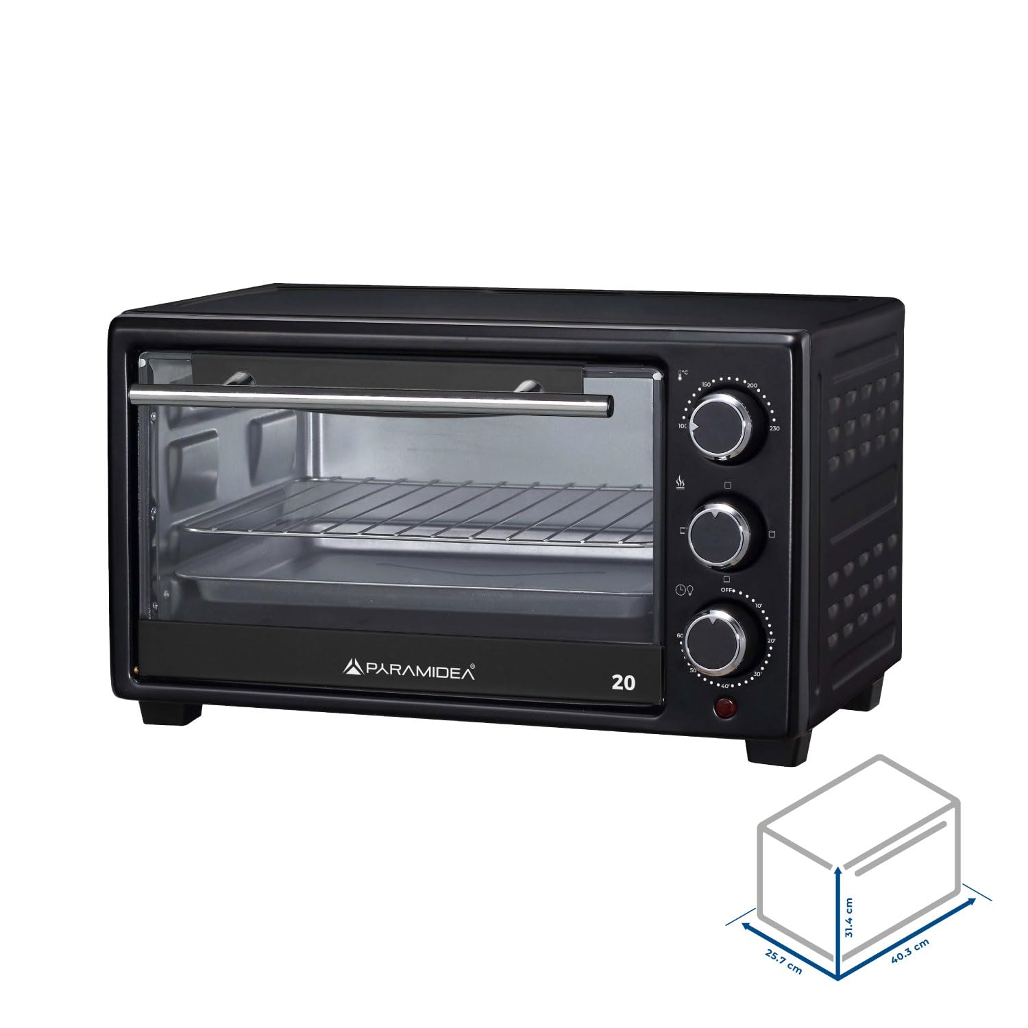 PYRAMIDEA Forno Elettrico 20 L Bianco FO2008W