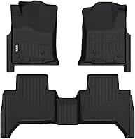 Vista 37 de VIWIK - Alfombrillas para Nissan Pathfinder de 7 plazas 2013-2020 / QX60/ JX35 2013 2014-2020, juego completo de alfombrillas de coche