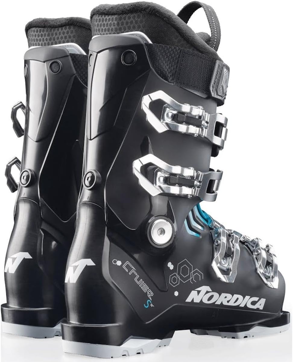Nordica The Cruise S Ski Boot - Women's - 2024, Black/Light Blue, 23.5