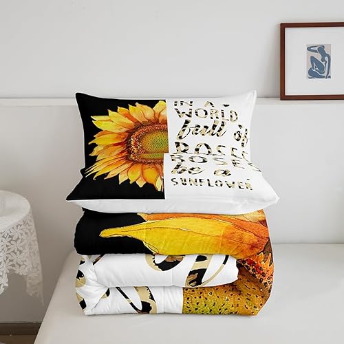 Miniatura 124 de Castle Fairy Juego de edredón con bandera estadounidense, tamaño King, ropa de cama de animales de pastor alemán para niñas y adolescentes, juego