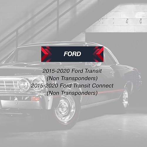 Miniatura 5 de 2 llaves de auto para entrada sin llave de 4 btn Van para Ford Transit (OUCD6000022)