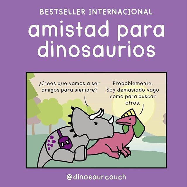 Portada de Amistad para dinosaurios
