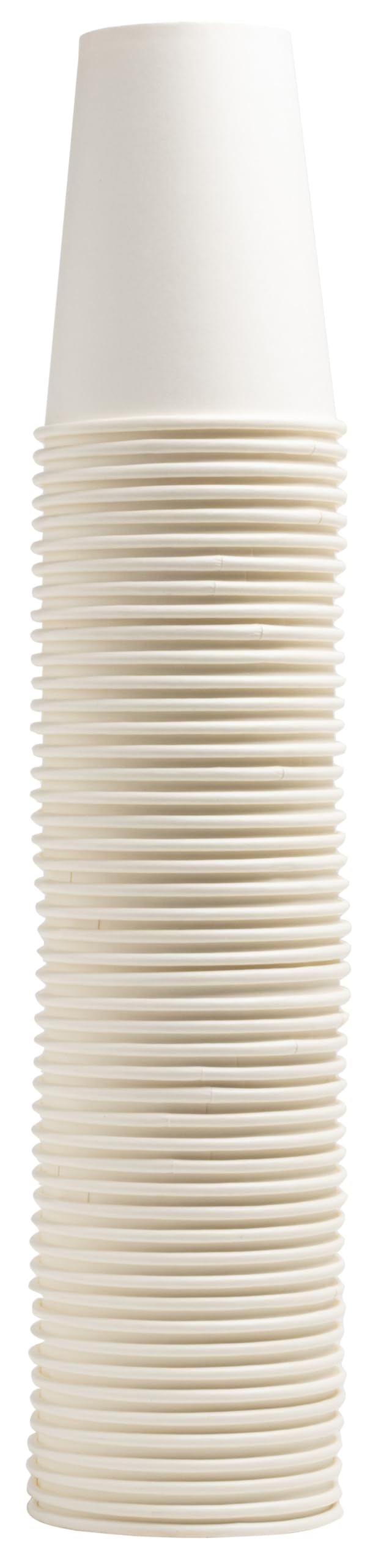 Pronappe Disposable Cups White 7.5 X 7.5 X 34.5 Cm 50 Pieces Of 200 Ml