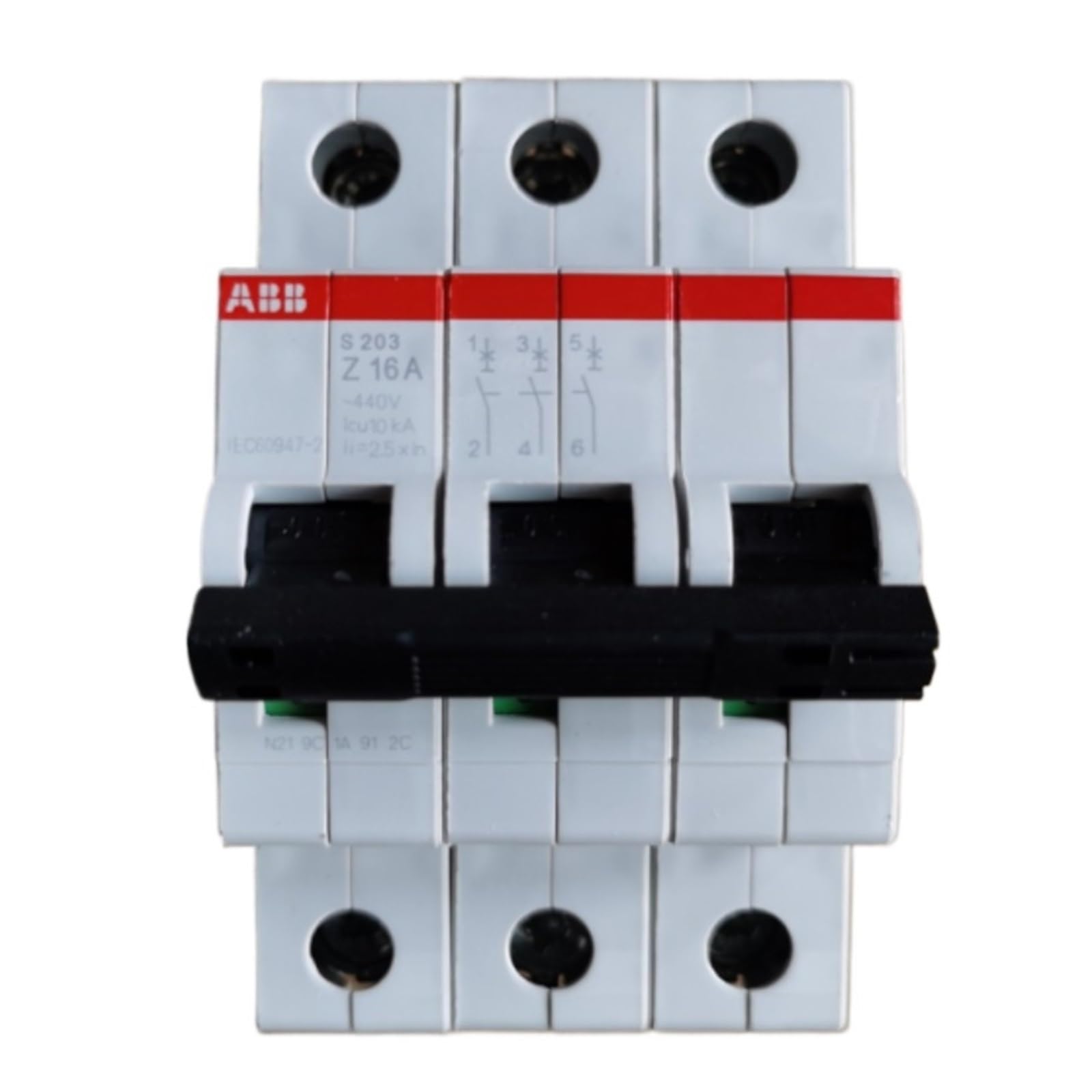 VSPPJYFG 1PCS Micro Circuit Breaker S203-K16 3P 16A