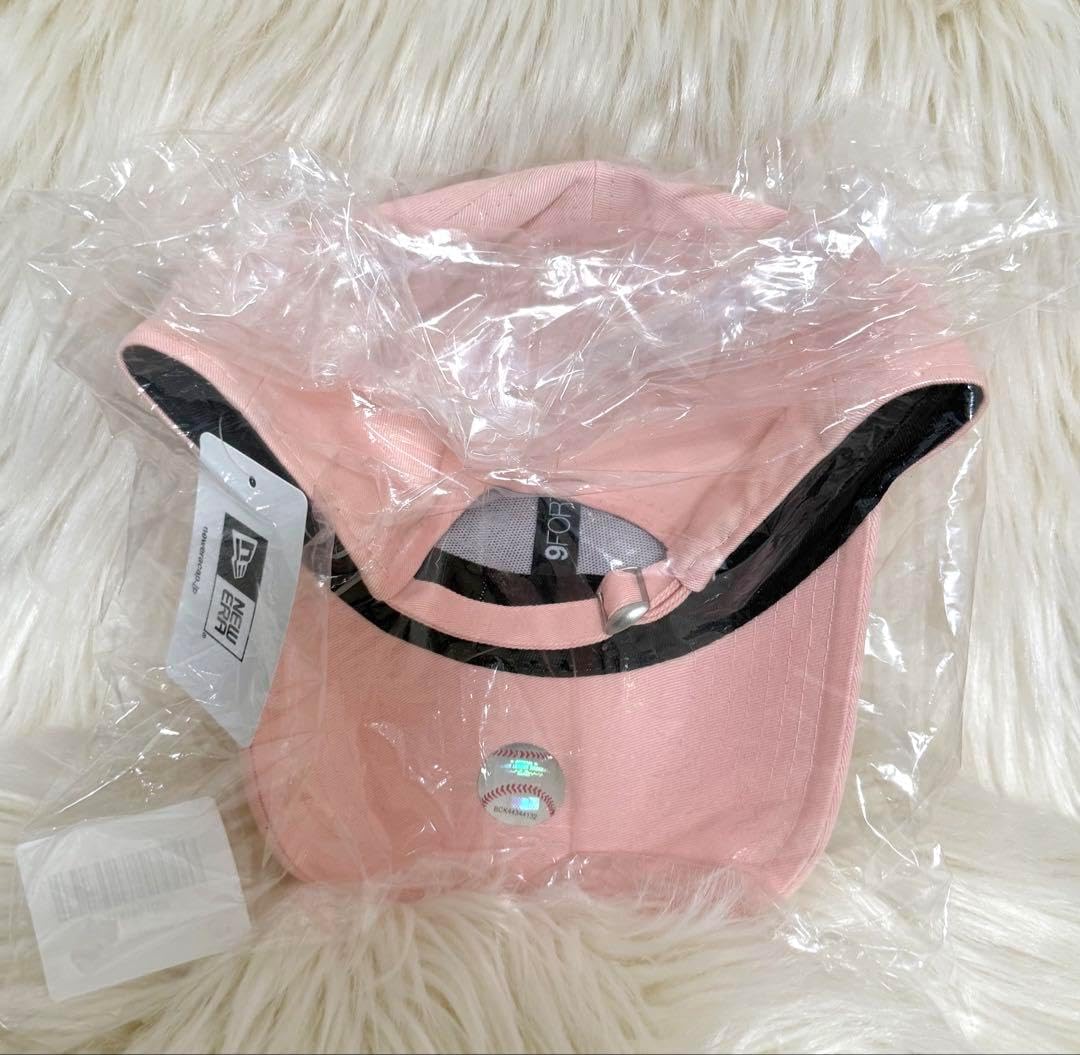 ニューエラ キャップ ラインストーン ピンク レモネード NY 9FORTY