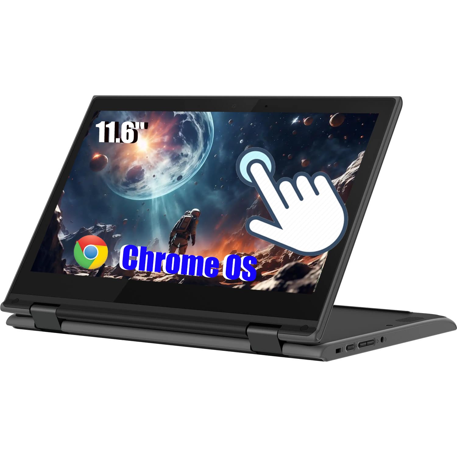 Lenovo Chromebook 300e Ordinateur Portable Tactile 2 en 1 11,6