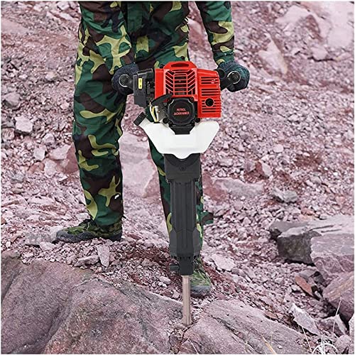 52CC Handzugstart-Abbruch-Hamme 2-Takt-Gas-Abbruchhammer für Beton, Ziegel, Steine, Bauarbeiten und mehr – Bild 7