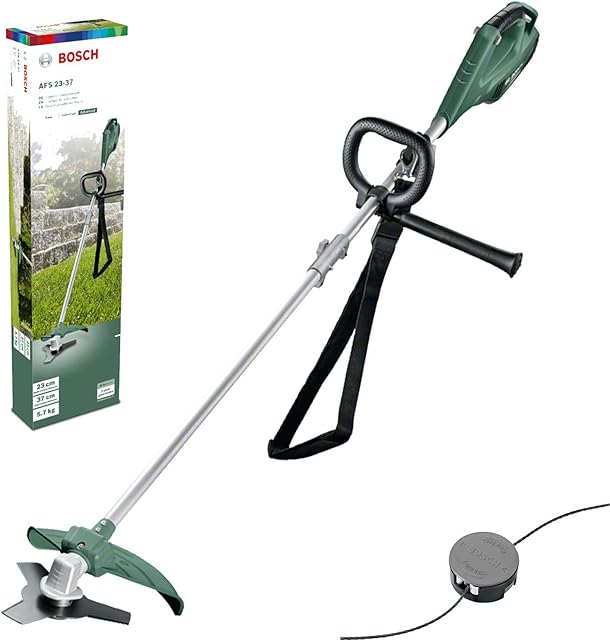 Bosch Bosch Freischneider AFS 23-37 (950W Elektro, 23 cm Klinge, 37 cm Faden, Bügelgriff) — Trimmer & Sensen