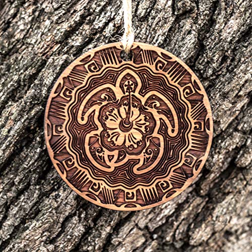 Hawaiian Turtle - CEDAR Ornament