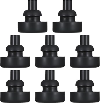8 Pcs Rubber Feet for Slow Cookers, Replaceable Slow Cooker Legs, Slow-Cooker Insert Accessories, Pot Rubber Feet Replacement, Prevent Scratches Marks and Break 0.51 x 0.55 Inch