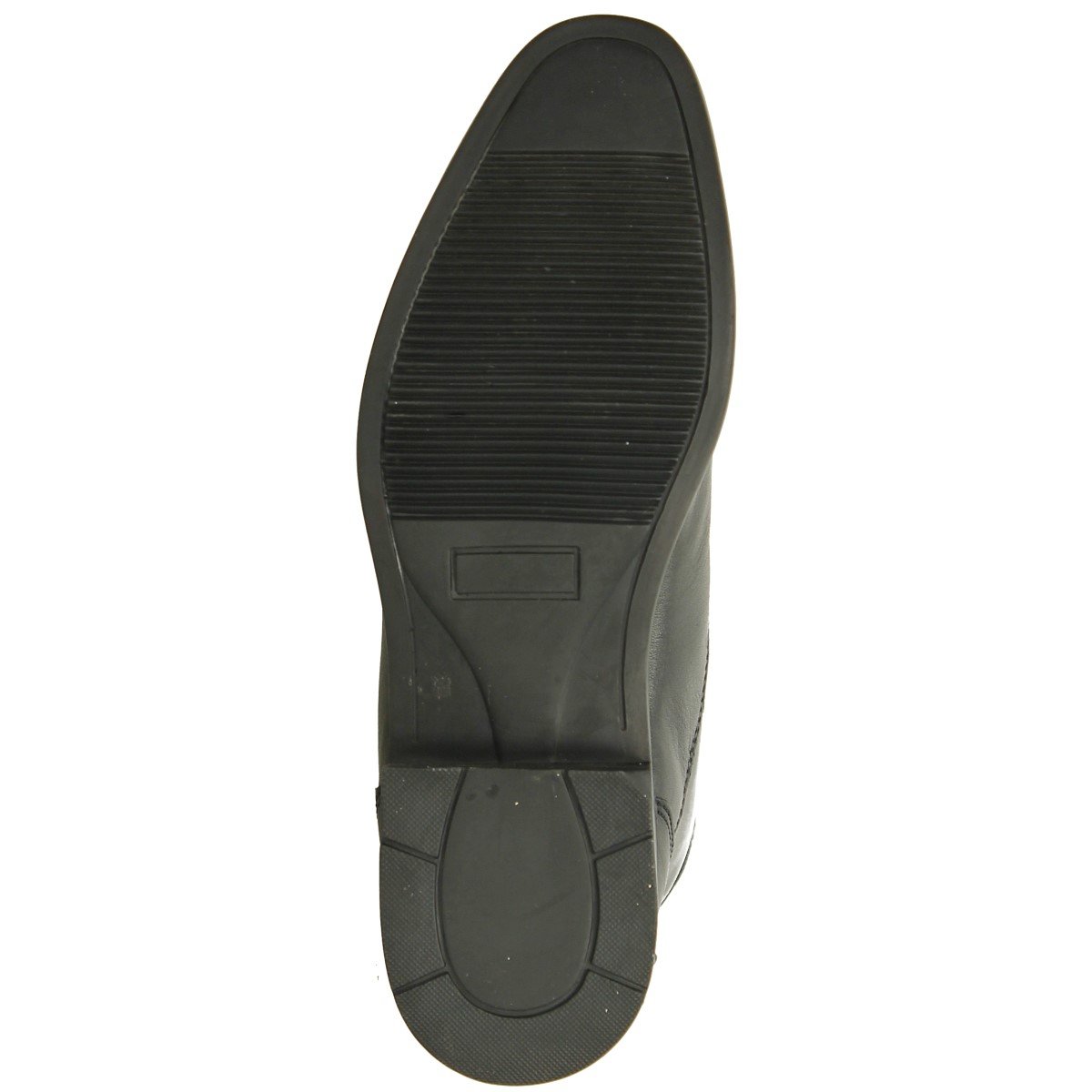 QHP Botines de equitación Jodhpur Milaan de piel con cremallera