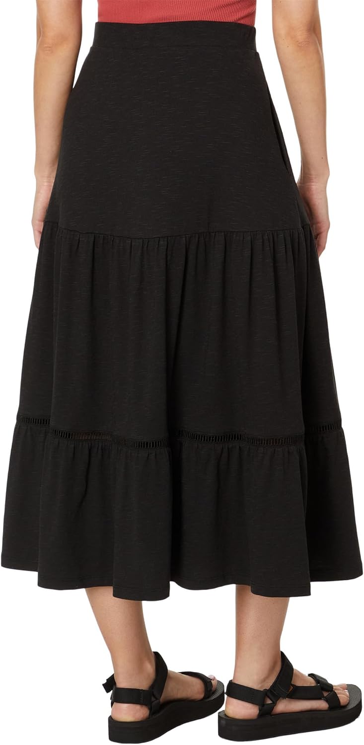 Toad&Co Marigold Tiered Midi Skirt - Image 2
