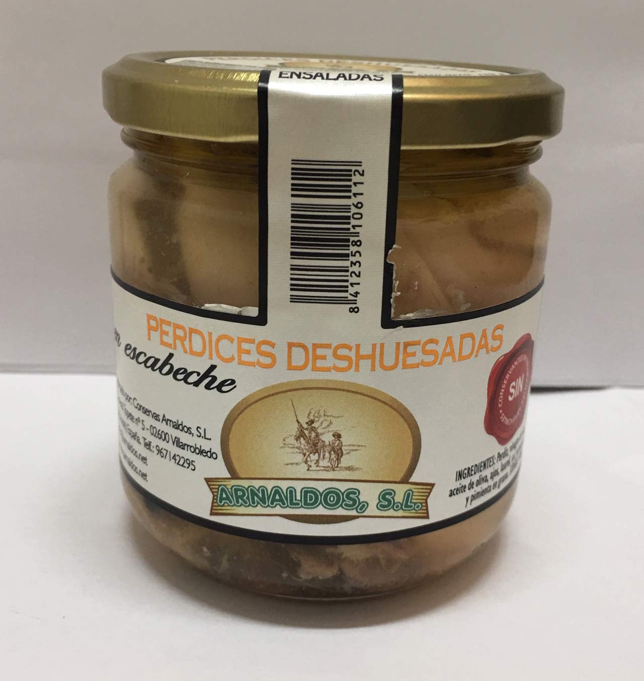 Perdices Deshuesadas en Escabeche 360 g