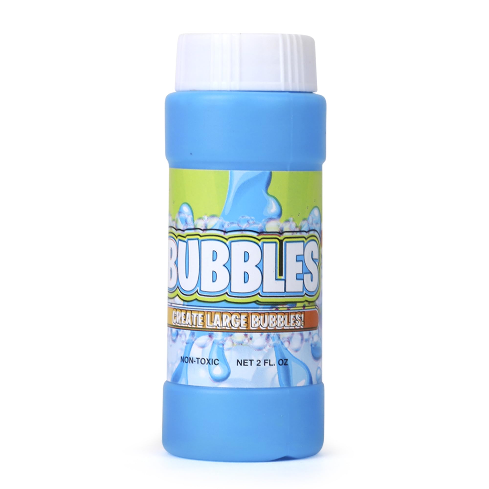 Outdoor Bubbles - 2 oz Bubble Blower Solution with Bubble Wands - Summer Fun Toys & Party Favers - Endless Bubble Fun for Kids and Adults (4)