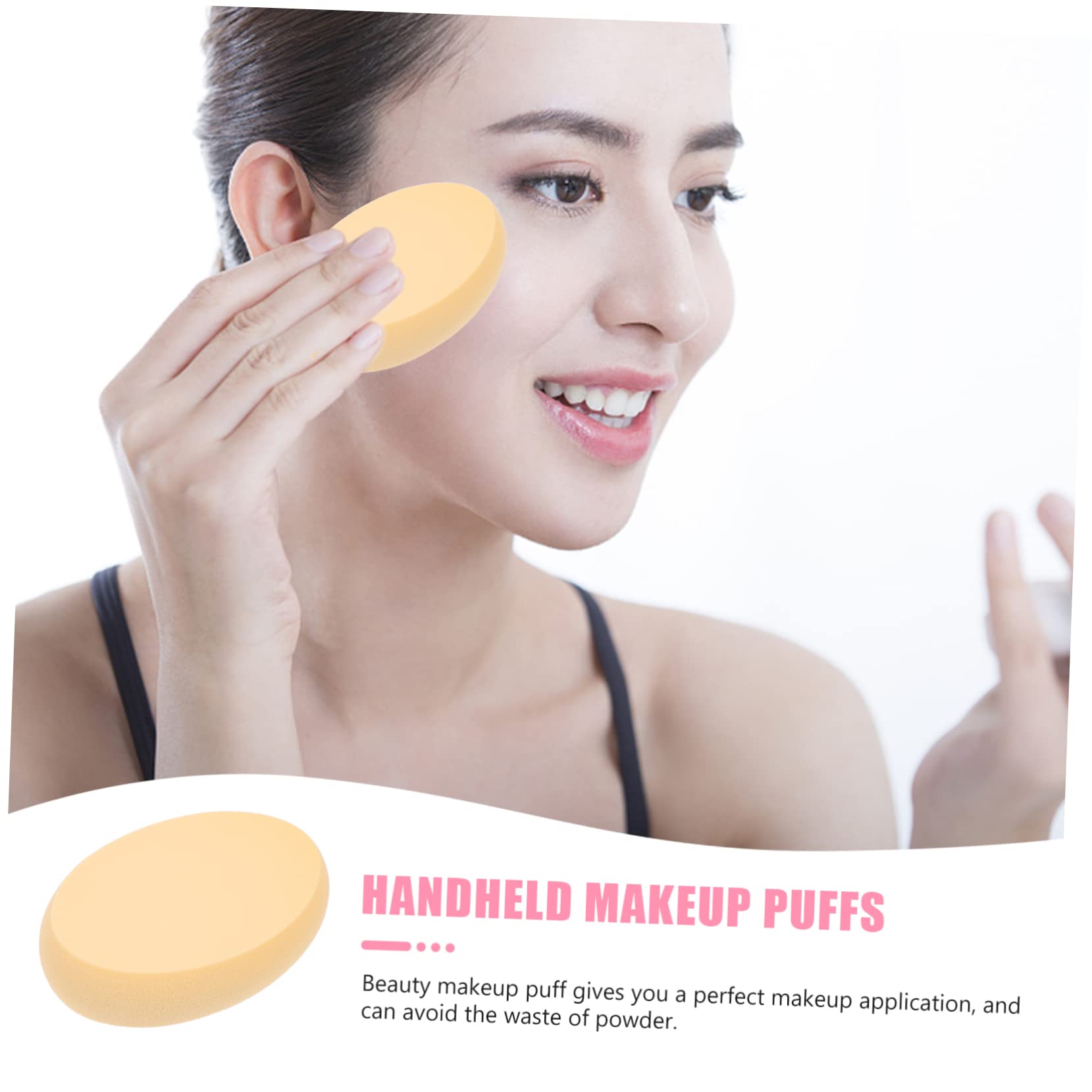 minkissy 30stücke Ovaler Makeup-schwämme Dual-use Gesichtsschwämme Für Foundation Flüssig Und Puder-make-up Hochwertige Waschbare Kosmetik-schwämme Für Hauttypen