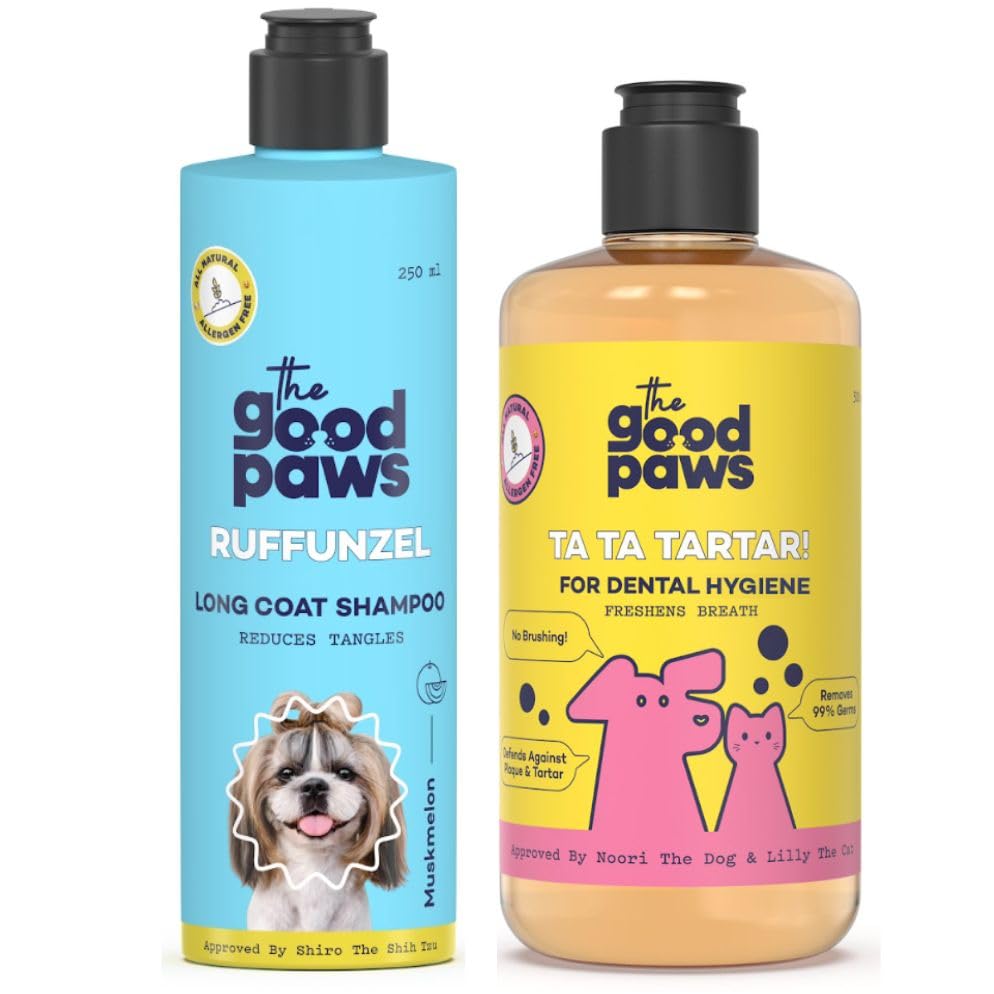 The Good Paws Ta Ta Tartar Dental Care for Dogs and Cats | Oral Care Water Additive with Digestive Enzymes | Controls Plaque & Tartar | Freshens Breath | No Brushing | Odorless | Tasteless | 300 ml | (B0CKVZW2YL) Amazon Price History, Amazon Price Tracker