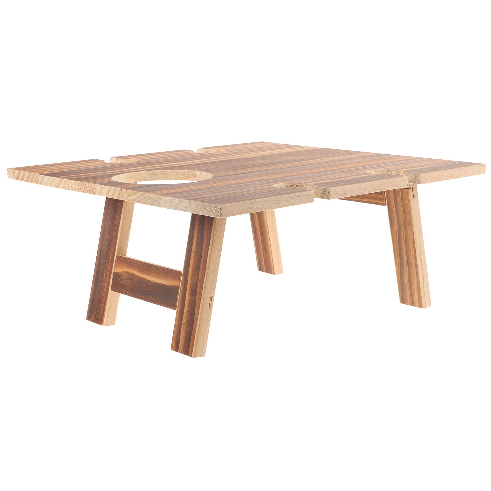 Table à vin pliable pour pique-nique et repas légers en camping sauvage
