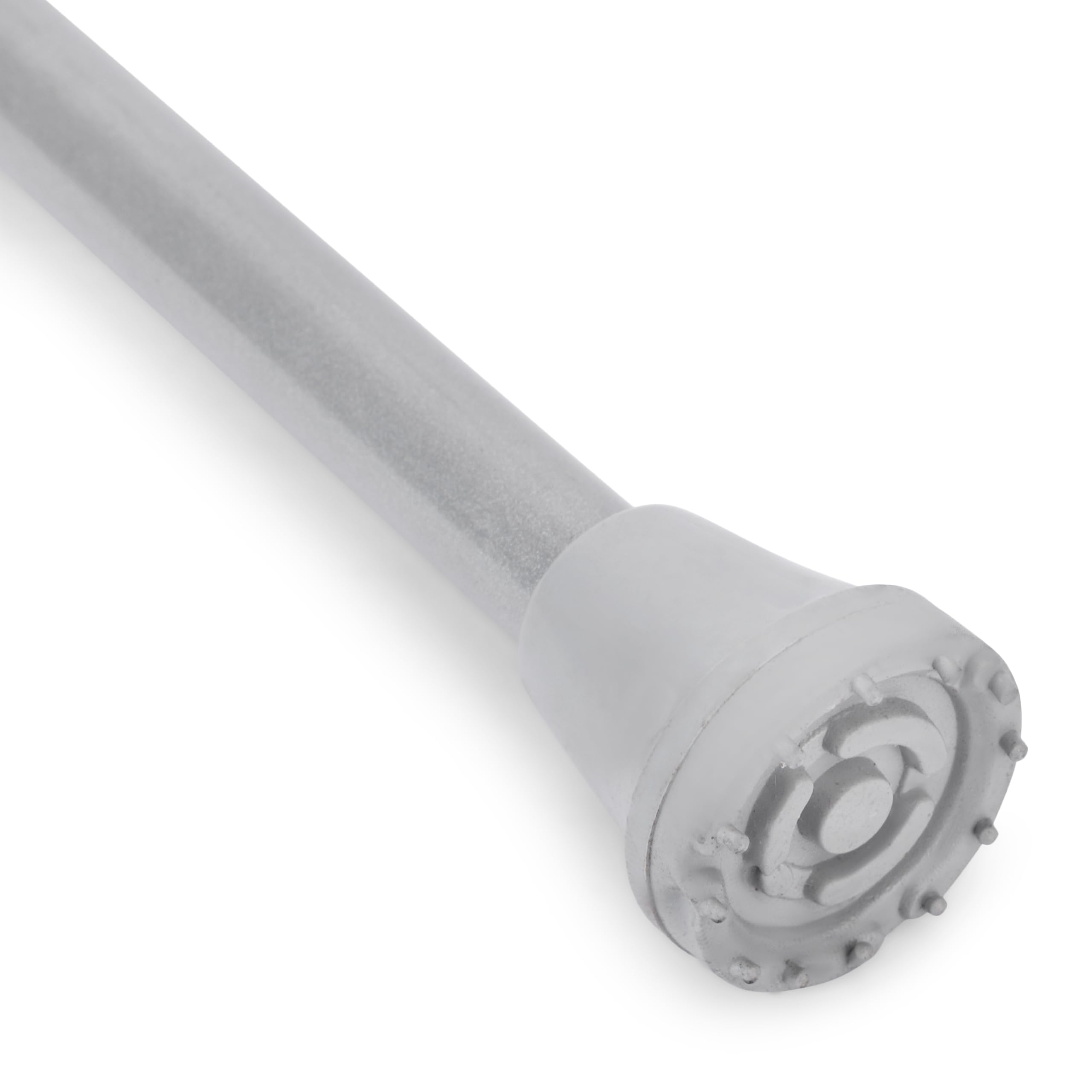 Dr. TORSO Walking Stick with Adjustible Height Stainless Steel Body for Patients, Old People or Physically Challenged (Chrome) Grey - Image 4 thumbnail