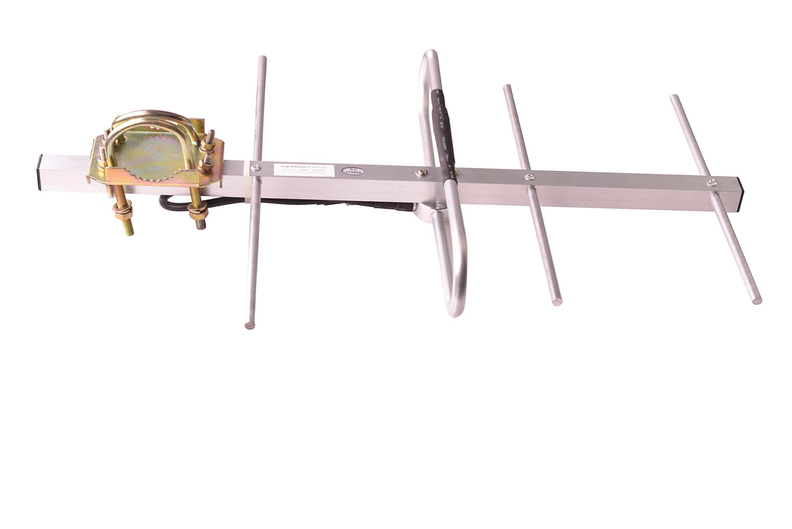 ZDA Communications 406-430 MHz, Yagi Directional Antenna, 7dBi gain| Brite Finish 400 MHz