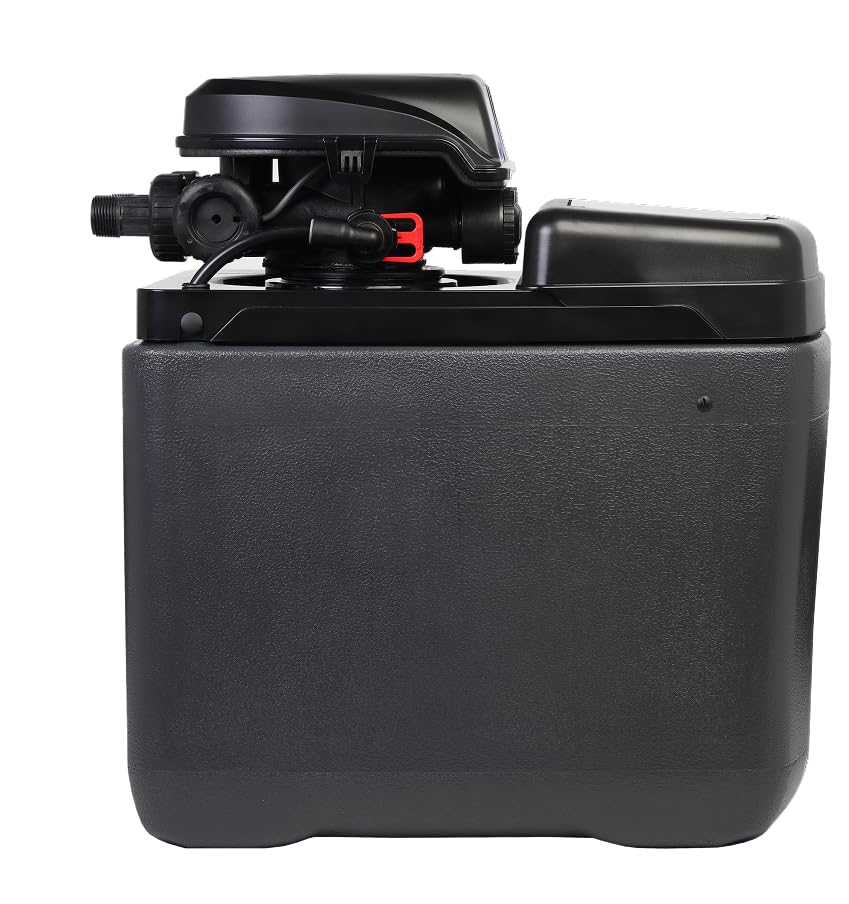 Ecosoft Pink 150 water softener | addolcitore compatto per acqua dura | valvola digitale volumetrica a basso consumo | installazione sotto lavello | protezione dal calcare