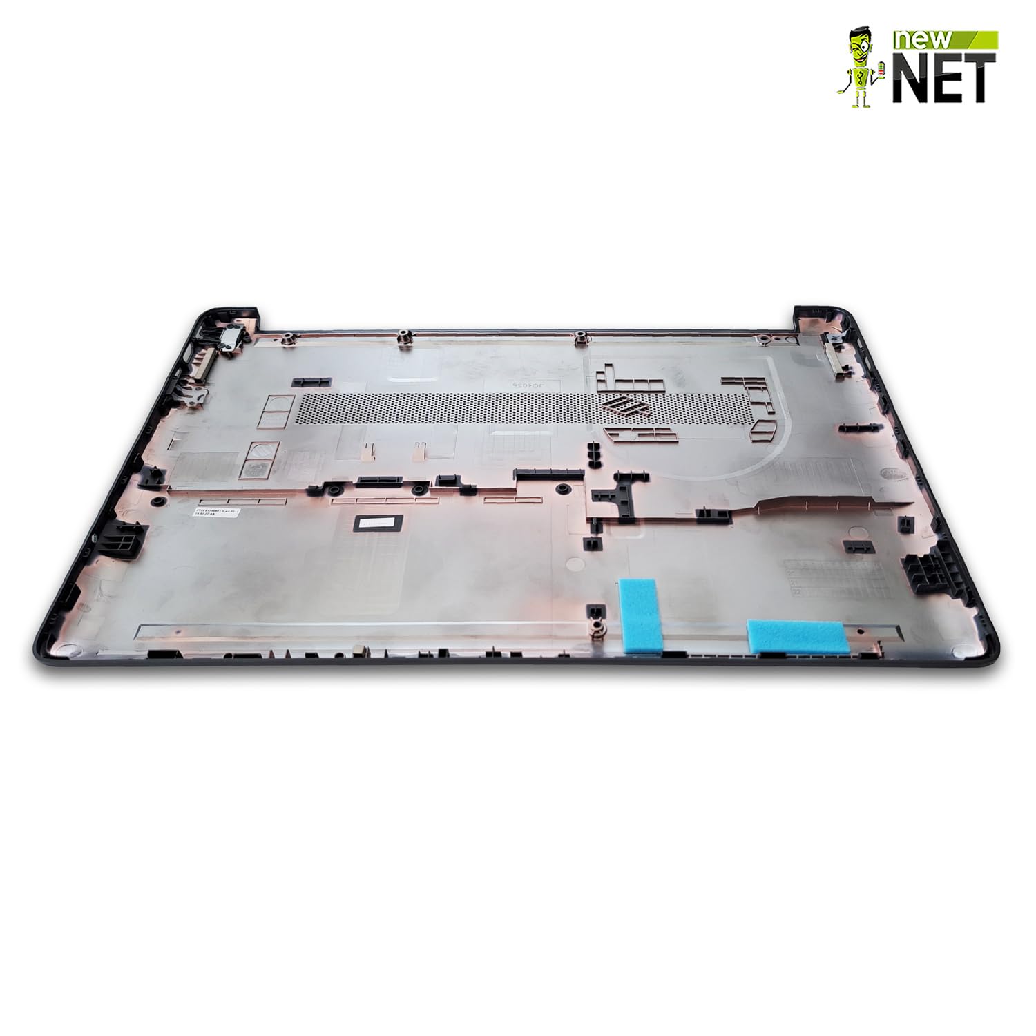 new net - Scocca Inferiore Cover Bottom Case Chassis Compatibile con HP 250 G8, 250 G9, 255 G8, 255 G9, 256 G8, 256 G9 [Colore Das Dark Ash Silver (Argento Cenere Scuro) - ABS]