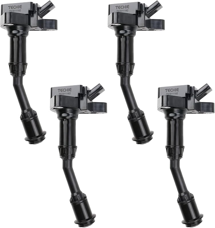 Bobina de ignição Techie UF735 para Ford Fusion e Escape 1.5L L4 – Kit com 4 unidades