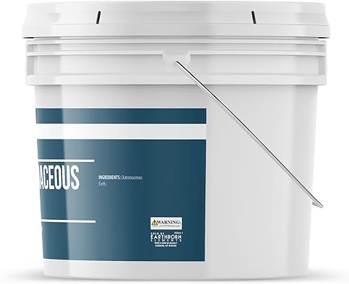 Miniatura 3 de Earthborn Elements Tierra de diatomeas (1 galón), cubo resellable, sílice amorfa de agua dulce pura