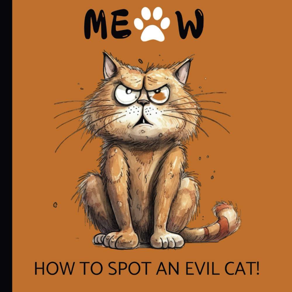Meow - How to Spot an Evil Cat: 45 Humorous Reasons to why your cat may be plotting to harm you