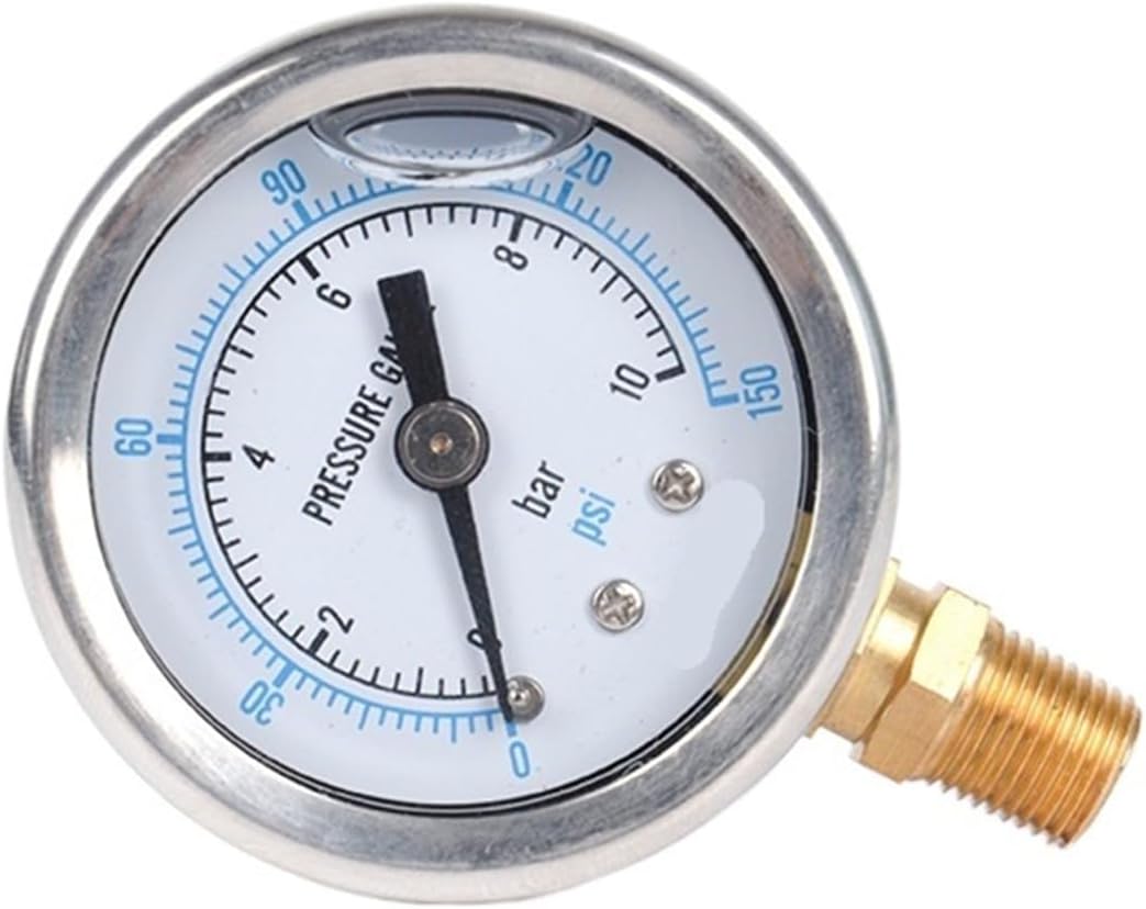 Manómetro Hidráulico YN40 PT1/8 40mm Acero Inoxidable 304 0-250bar