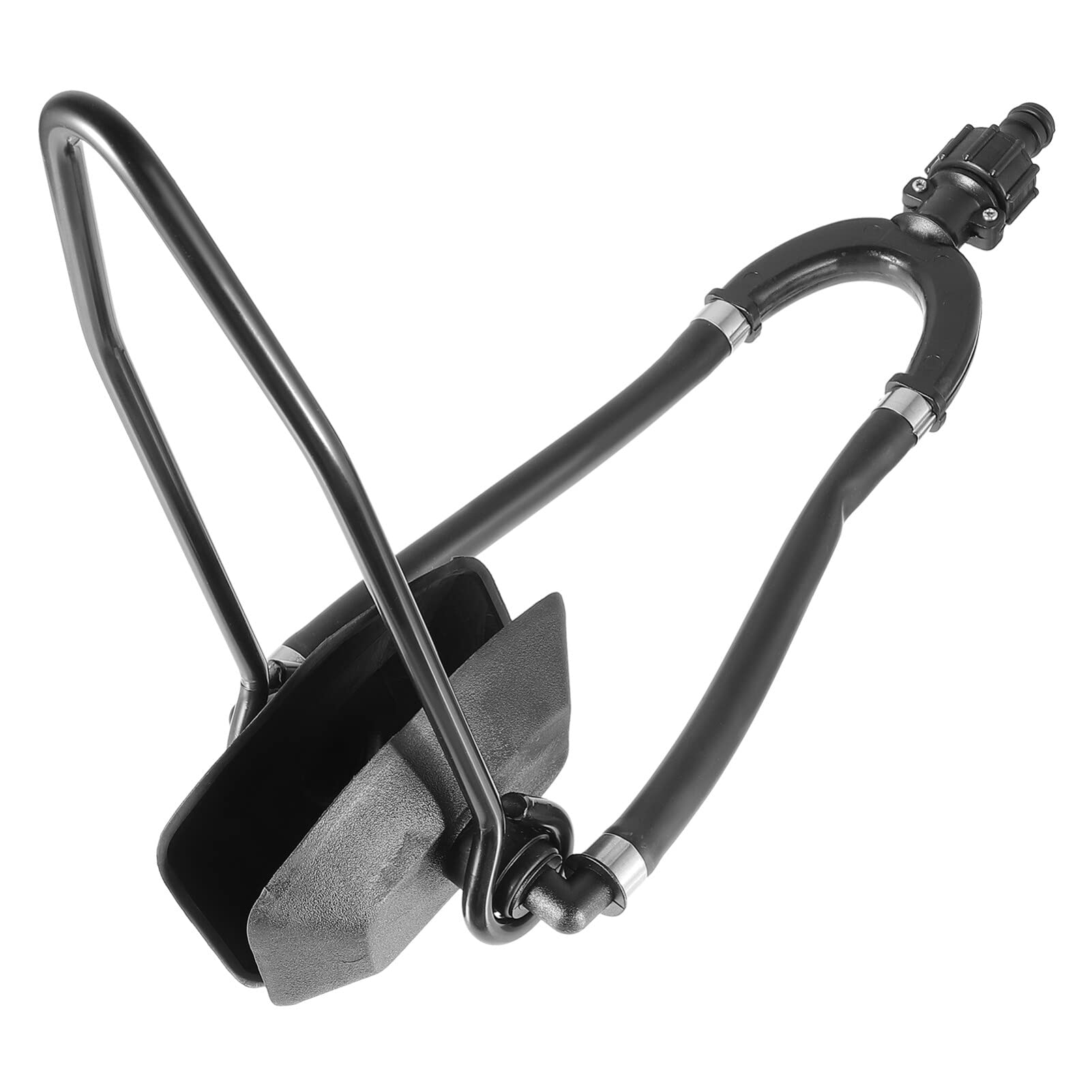 BESPORTBLE Outboard Washer Outboard Water Muffs Boat Engine Baffle Cleaning Kit Motor Flusher Ears Rectangular Flusher Boat Motor Muffs Muff Cup Square Head Earmuffs Stainless Steel