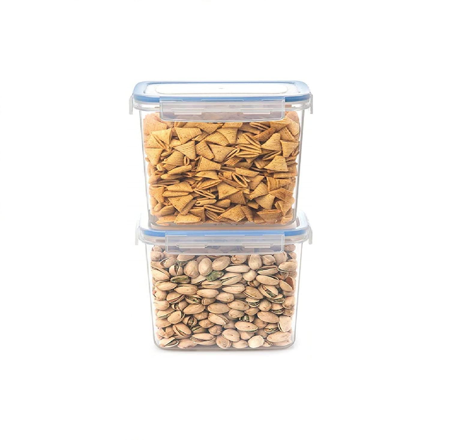 ENTITY Airtight Storage Container Set for Fridge BPA Free Airtight Plastic Container for Kitchen - 1300ml, Transparent (Pack of 2) (B09BJZ1HKB) Amazon Price History, Amazon Price Tracker