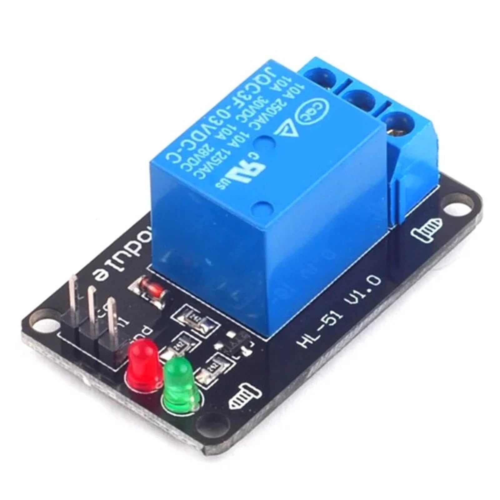 Relais 3.3V bas niveau avec indicateur LED pour circuit basse tension