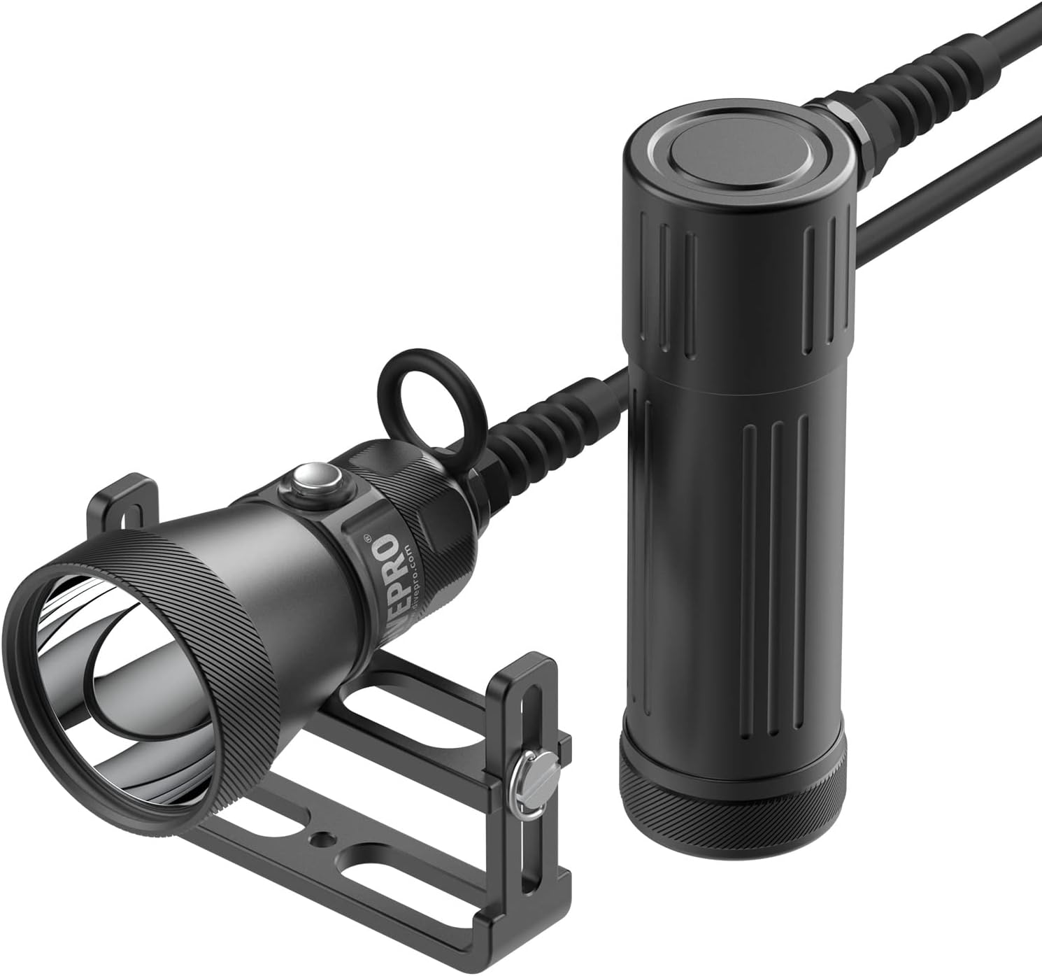 Dive Light Scuba Diving Flashlight Rechargeable - 4200 Lumen Underwater IPX8 Waterproof Flashlight(CL4200S)