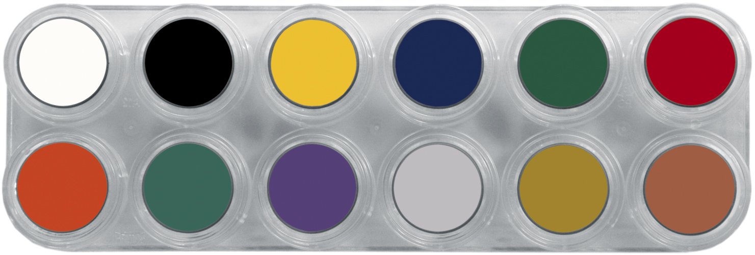 Palette di colori Grimas Creme make-up 12 F
