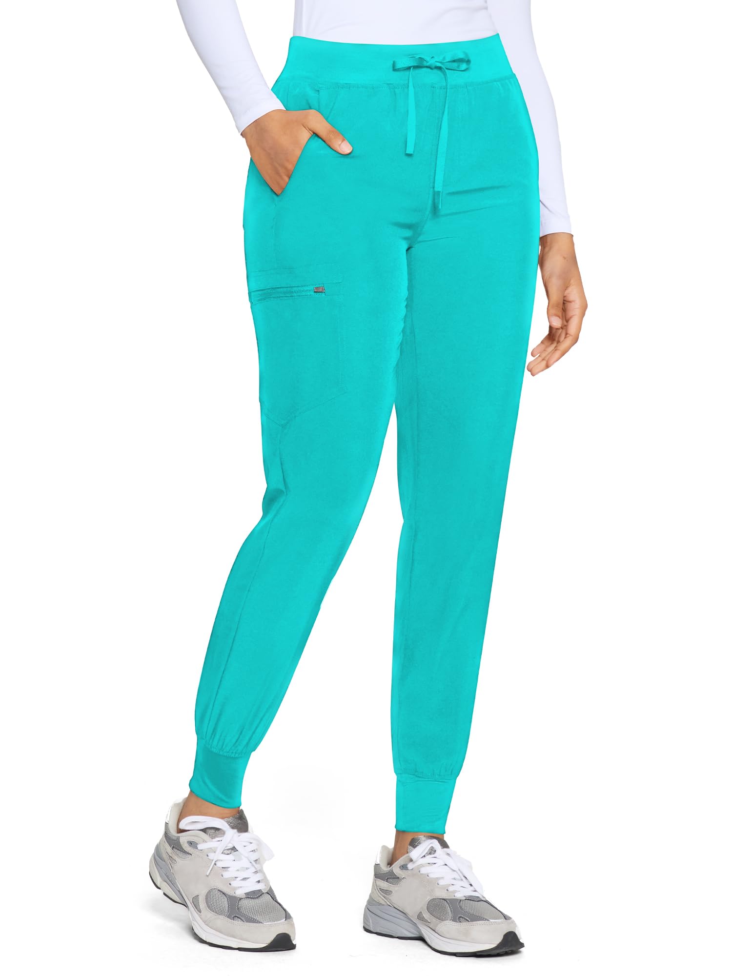 COZYFIT Womens Scrub Pants - Soft Stretch Yoga Style