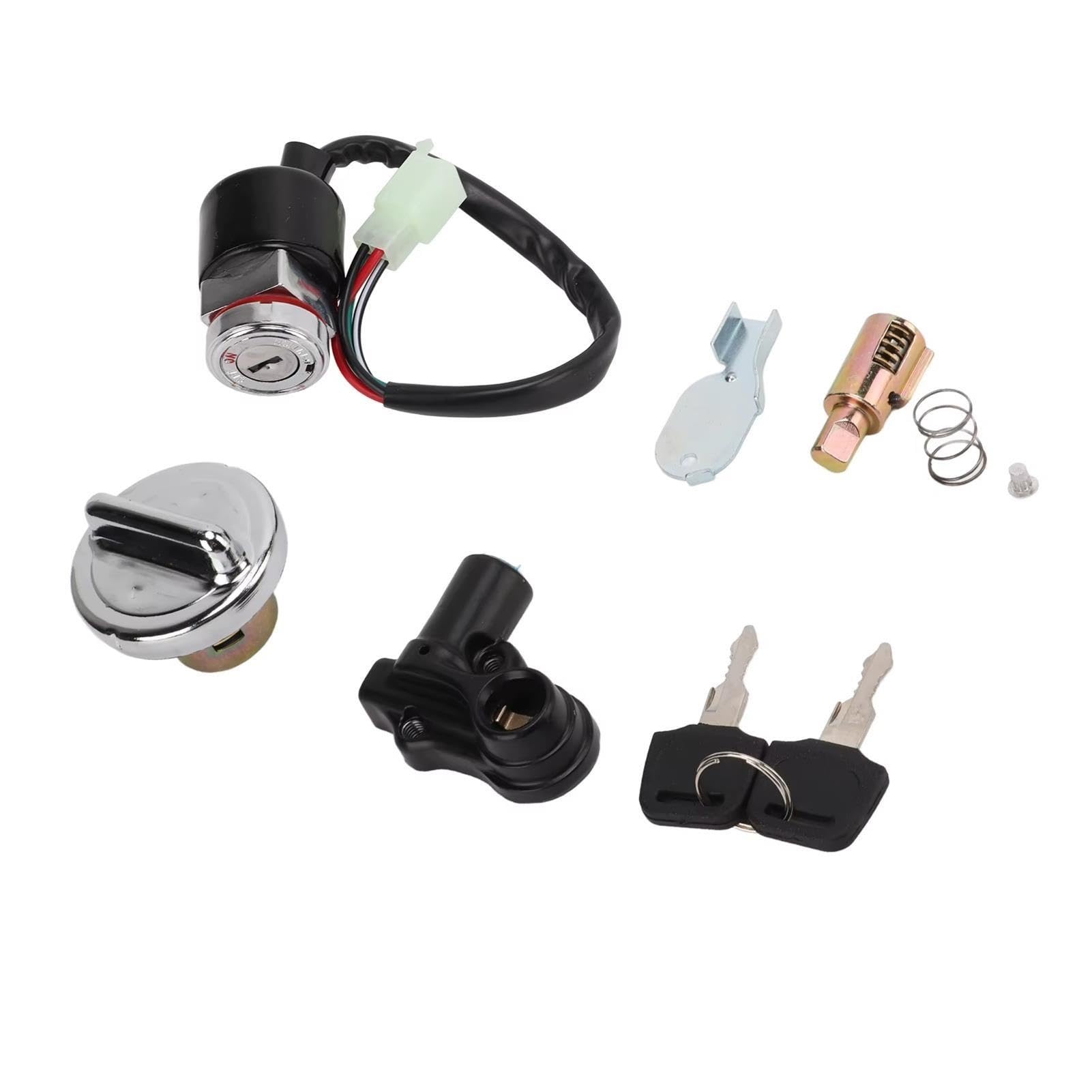 Blocchetto Accensione Kit Copertura Gas Interruttore Accensione Moto