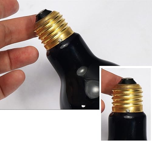 Miniatura 4 de Lámpara de calor nocturno de 75 W, bombilla de calor para reptiles, emisor de calor, lámpara de calefacción para mascotas, luz de luna infrarroja,