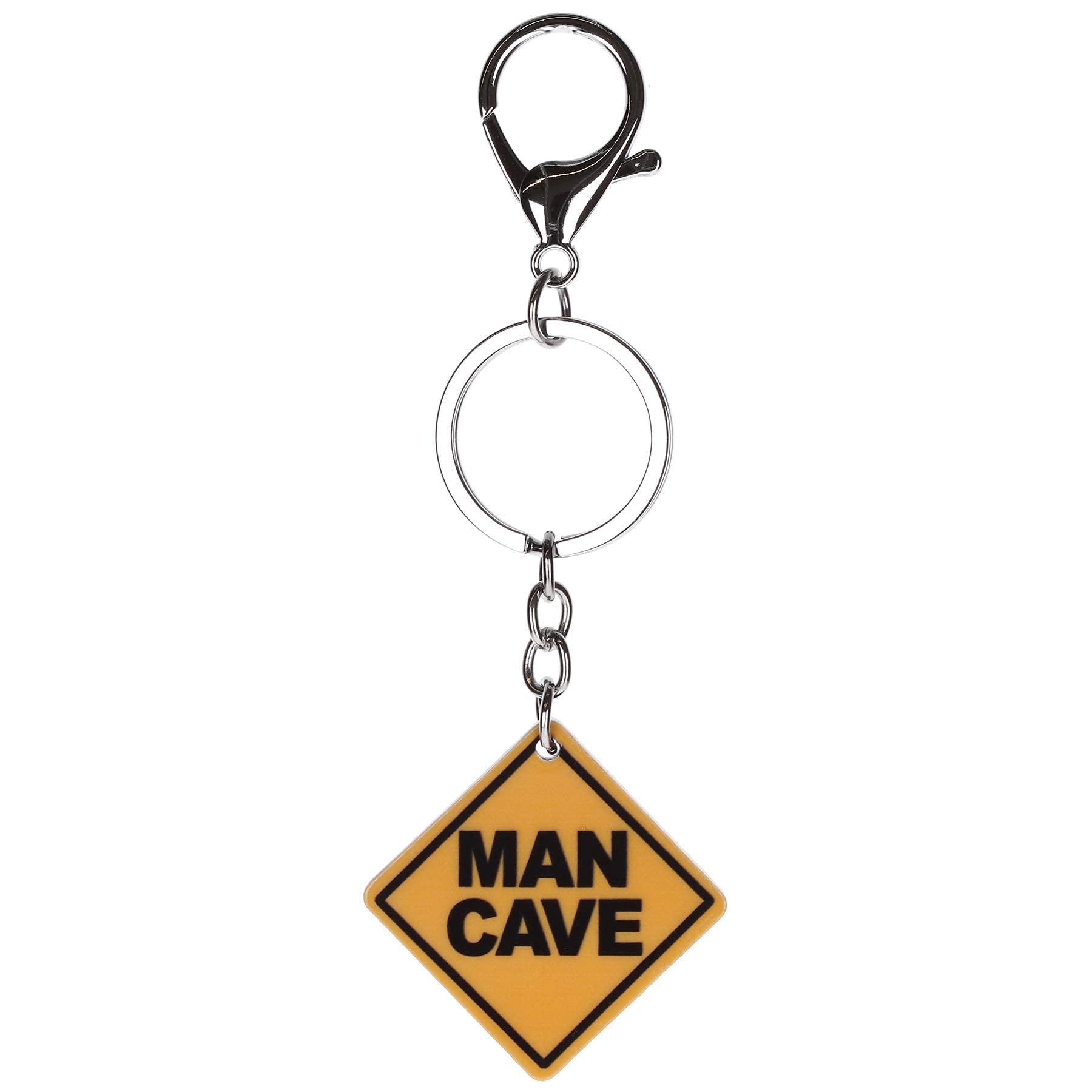 Stands Out, Supplying Outstanding Gifts Unisex Man Cave Dad Grandad Husband Keyring Novelty Bag Tag Charm